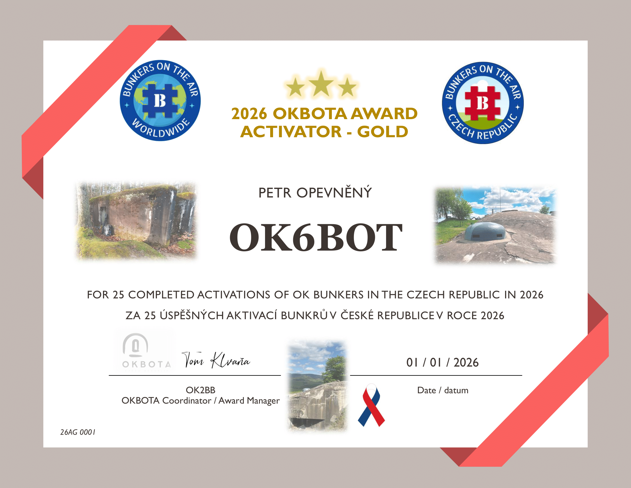 Zlatá cena aktivátora 2026